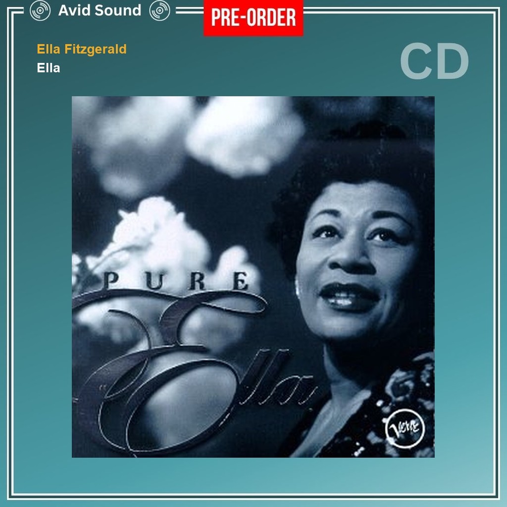 Pre-Order CD แผ่นซีดี Ella Fitzgerald Ella ใหม่ ซีล Ella Fitzgerald CD