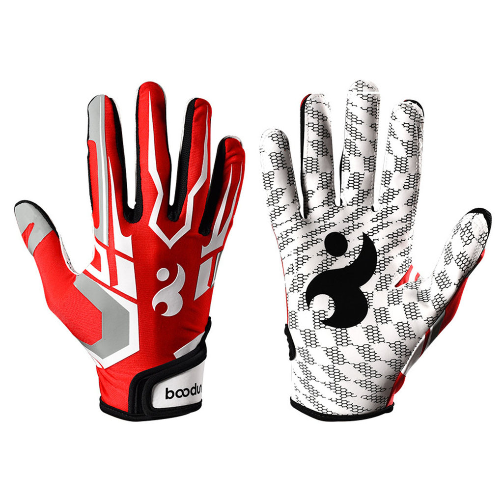 [YIB] Baseball Batting Gloves High Grip Sports Receiver Glove Protective Non Slip American Football 