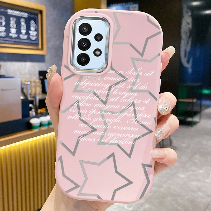 เคส ใช้ได้กับ Samsung A23 4G A23 5G เคสแฟชั่นน่ารัก