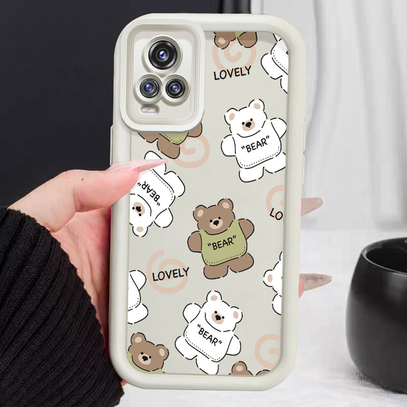 เคสสำหรับ VIVO V20 Pro เคสโทรศัพท์สัตว์น่ารักซิลิโคนซอฟต์เชลล์กันกระแทก