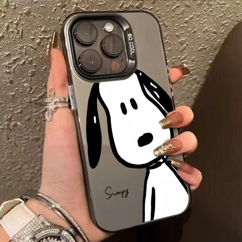 OPPO A17/A17K กันกระแทกการ์ตูน Snoopy กรณี A36 A38/A18 A5/AX5 A16K/A16E A3X/A3 A53/A A55 A57 A58 4G 