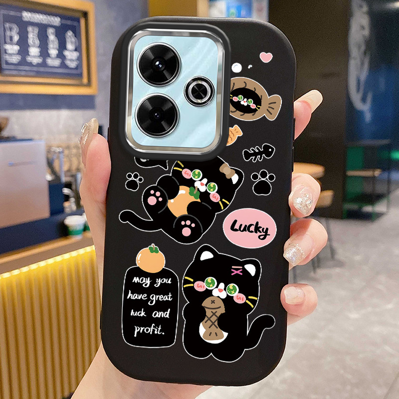 เคส ใช้ได้กับ Xiaomi Redmi 13 4G 13 5G 13C POCO C65 เคสแมวน่ารักสุด