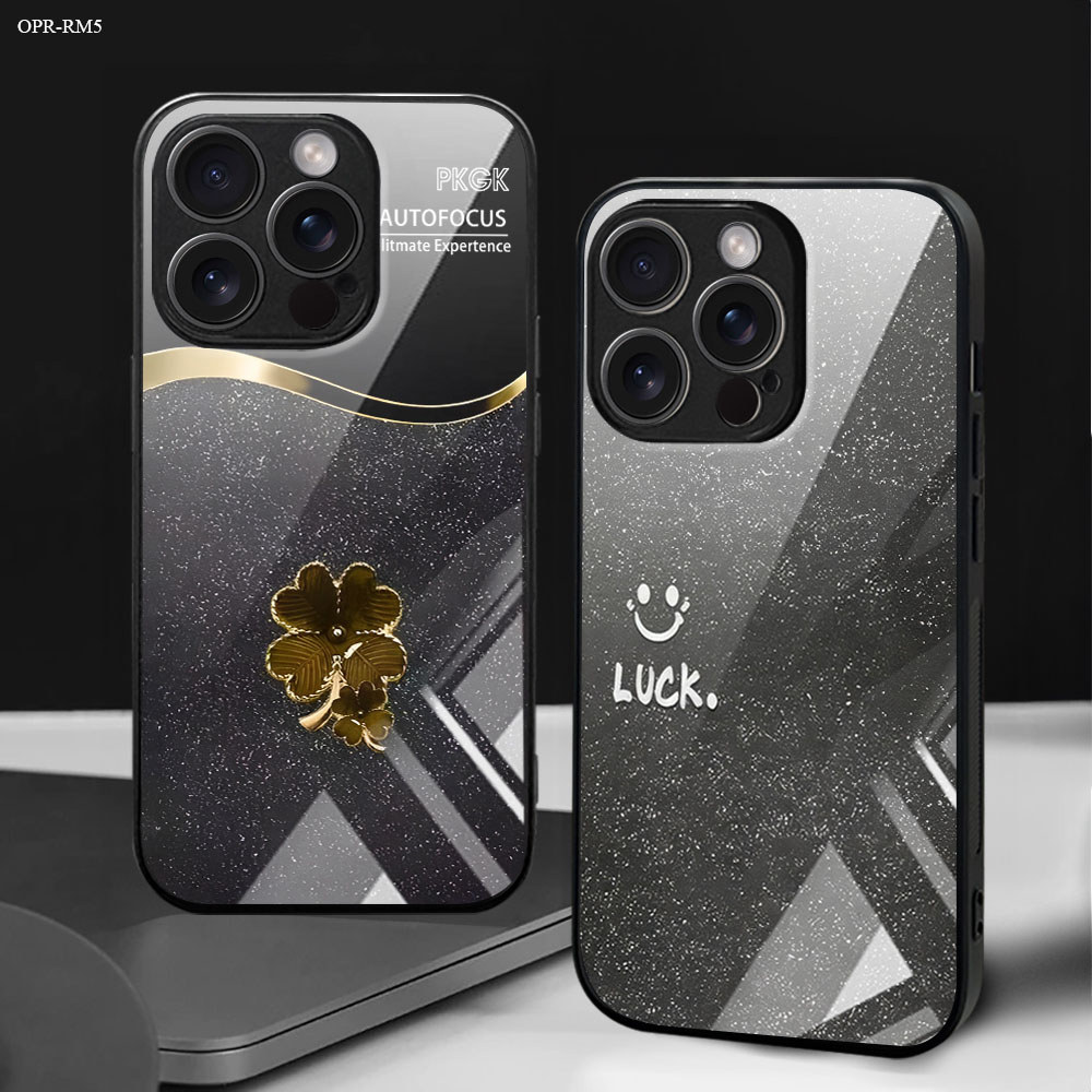 เคส For Realme 9 8 7 6 5 7i 6i 5i 5S Narzo 50 Pro Plus 4G 5G เคสโทรศัพท์ เคสมือถือ เคสเรียวมี Phone Glass Case BLK