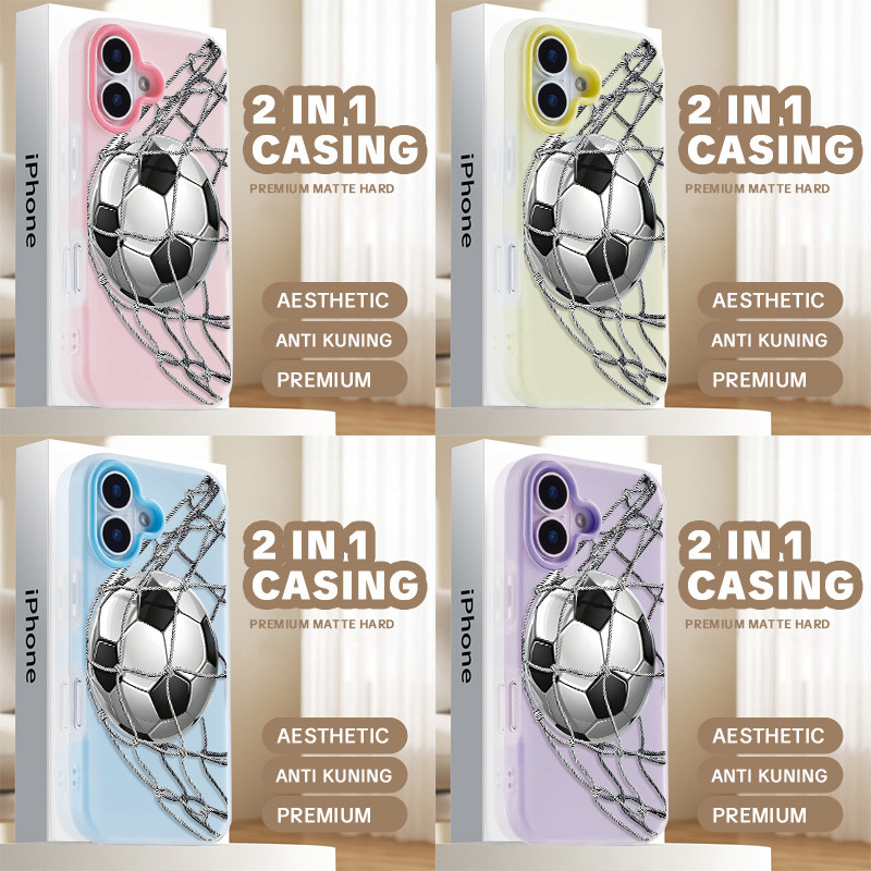 [ปลอก 9527] Sports Football 2 In 1 Case Hp Infinix Hot 70 Smart 20 10 Note 60 Pro Hot 60 Pro Plus 60