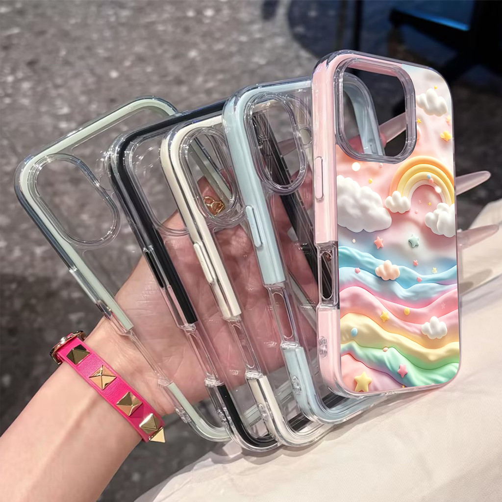 [Shop Blouse] Dazzle Aesthetic Fainbow Case Hp Vivo Y05e Y500 Y31d Pro Z11X Z11 T5 Z11X Y05 Y31D Pro