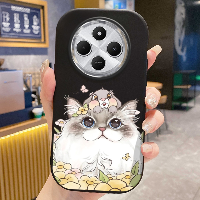 เคสใช้ได้กับ Xiaomi Redmi 14C 4G 14C 5G A4 5G 14R 5G POCO C75 4G C75 5G เคสแมวน่ารัก