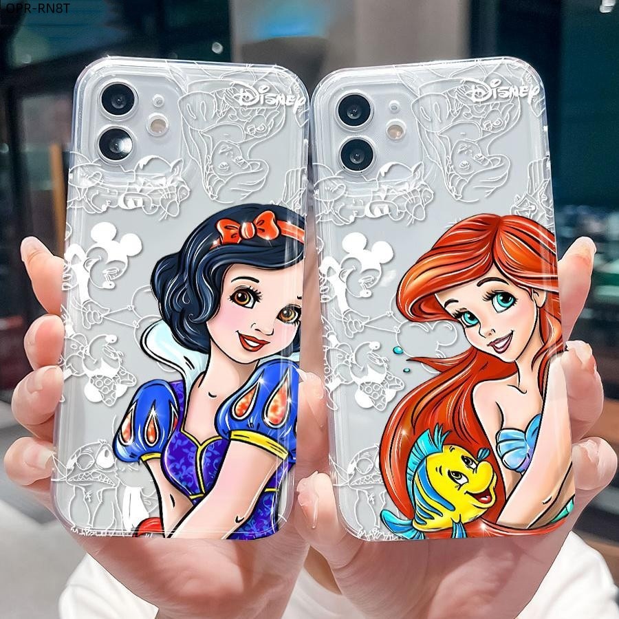 โปร่งใส เคส For OPPO Reno 14 14F 13 13F 12 11 11F 10 8T Pro 4G 5G เคสออปโป้ Phone Case เคสนิ่ม Silicone เคสโทรศัพท์ TKK