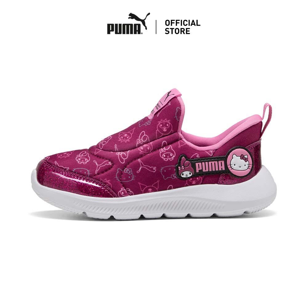 PUMA Kids รองเท้าผ้าใบ PUMA x HELLO KITTY AND FRIENDS Fun Racer SLIPTECH™ สำหรับเด็ก สีชมพู - 40339801