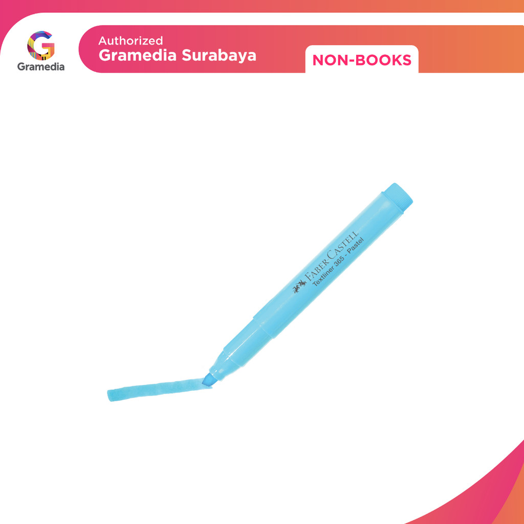 Gramedia Surabaya - Faber Textliner 365 Pastel Sky Blue 154739
