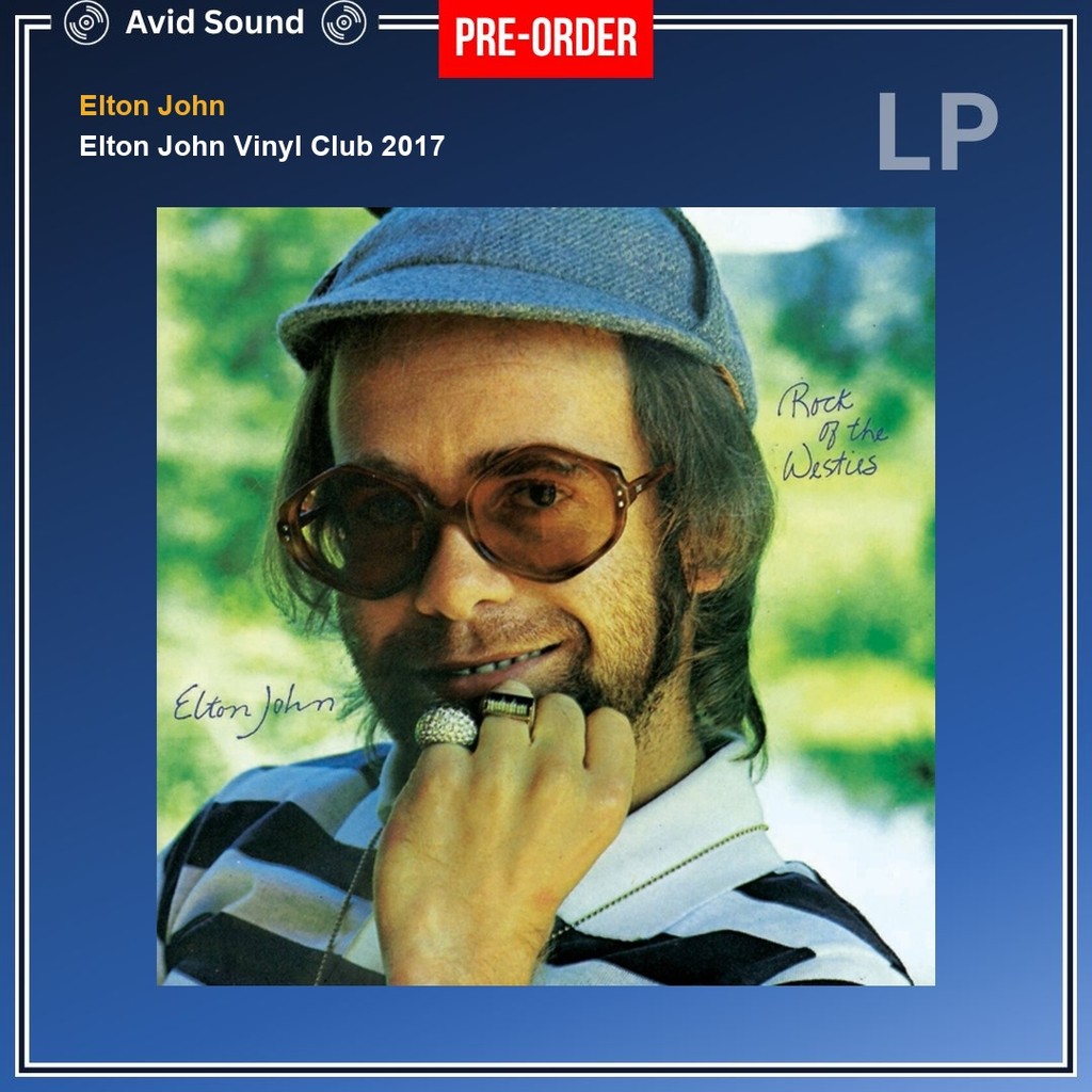 Pre-Order แผ่นเสียง Elton John Elton John Vinyl Club 2017 ใหม่ ซีล Elton John Vinyl LP
