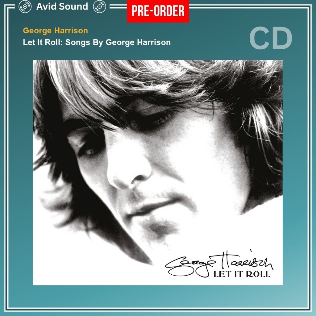 Pre-Order CD แผ่นซีดี George Harrison Let It Roll: Songs By George Harrison ใหม่ ซีล George Harrison