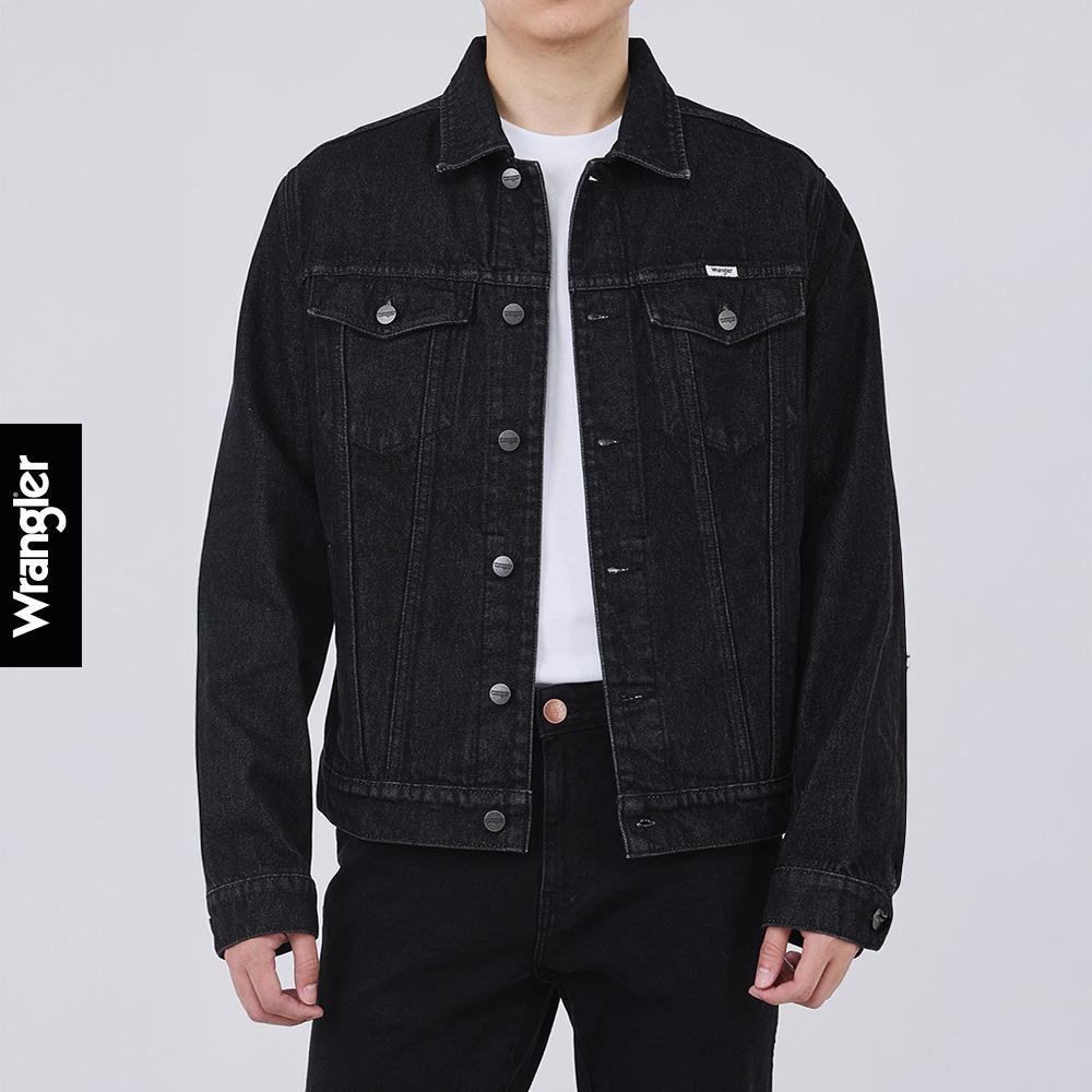 WRANGLER เสื้อแจ็กเก็ตผู้ชาย รุ่น WR S126MJKTF01 - สีดำ