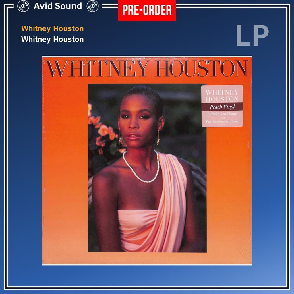Pre-Order แผ่นเสียง Whitney Houston Whitney Houston ใหม่ ซีล Whitney Houston Vinyl LP