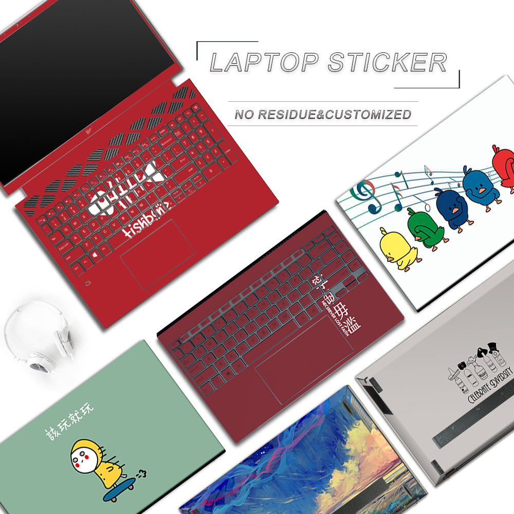 ACD Top Palm Rest ด้านล่างแล็ปท็อปสติกเกอร์ผิวสําหรับ Acer Nitro 16 AN16‐41 Nitro 16 AN16‐51 Custom 