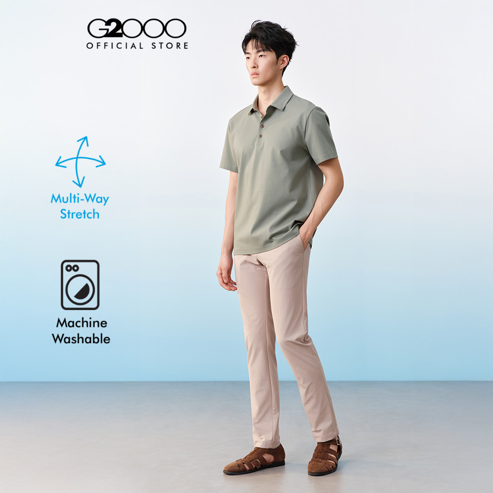 G2000 กางเกงขายาวแบบลำลองสำหรับผู้ชาย ทรง Extra Slim รุ่น 61162005