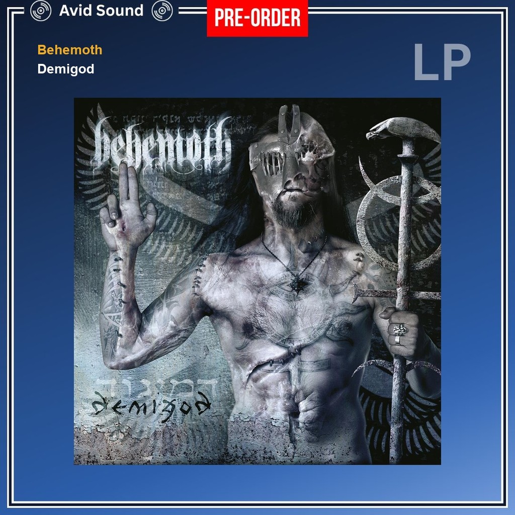Pre-Order แผ่นเสียง Behemoth Demigod ใหม่ ซีล Behemoth Vinyl LP