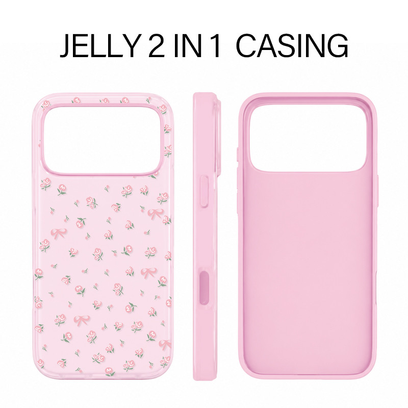 Aesthetic Small Flower [ Meteor Case] 2 In 1 Case Redmi 17T Pro X8 Pro Max 15C 15 13 13X A7 Pro A5 X