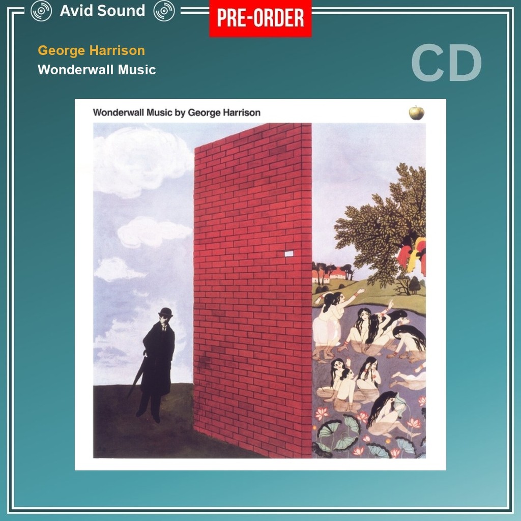 Pre-Order CD แผ่นซีดี George Harrison Wonderwall Music ใหม่ ซีล George Harrison CD