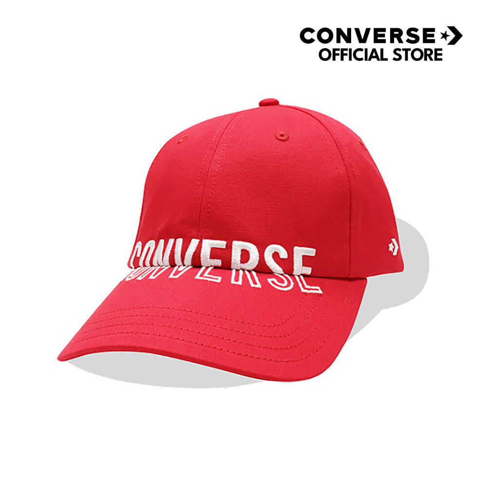 CONVERSE หมวก MONO DRIFT BB CAP RED UNISEX 1251361BU_H5REXX