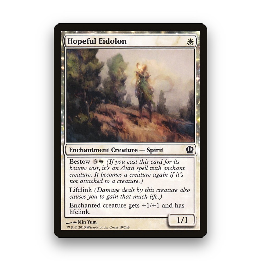 [MTG] Hopeful Eidolon (#19) [THS] [WHITE] [COMMON] | Magic the Gathering