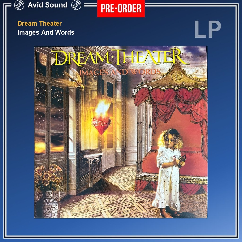 Pre-Order แผ่นเสียง Dream Theater Images And Words ใหม่ ซีล Dream Theater Vinyl LP