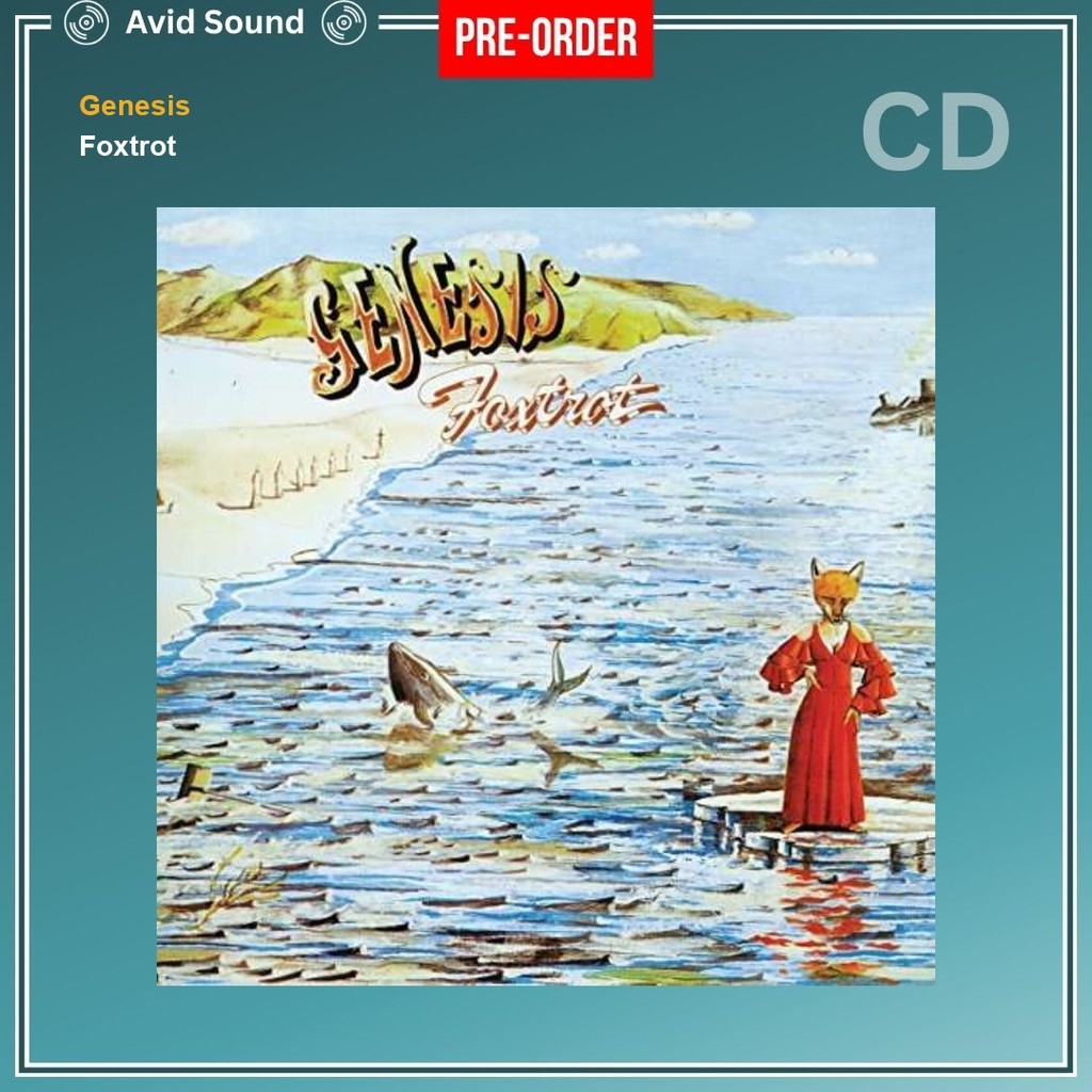 Pre-Order CD แผ่นซีดี Genesis Foxtrot ใหม่ ซีล Genesis CD