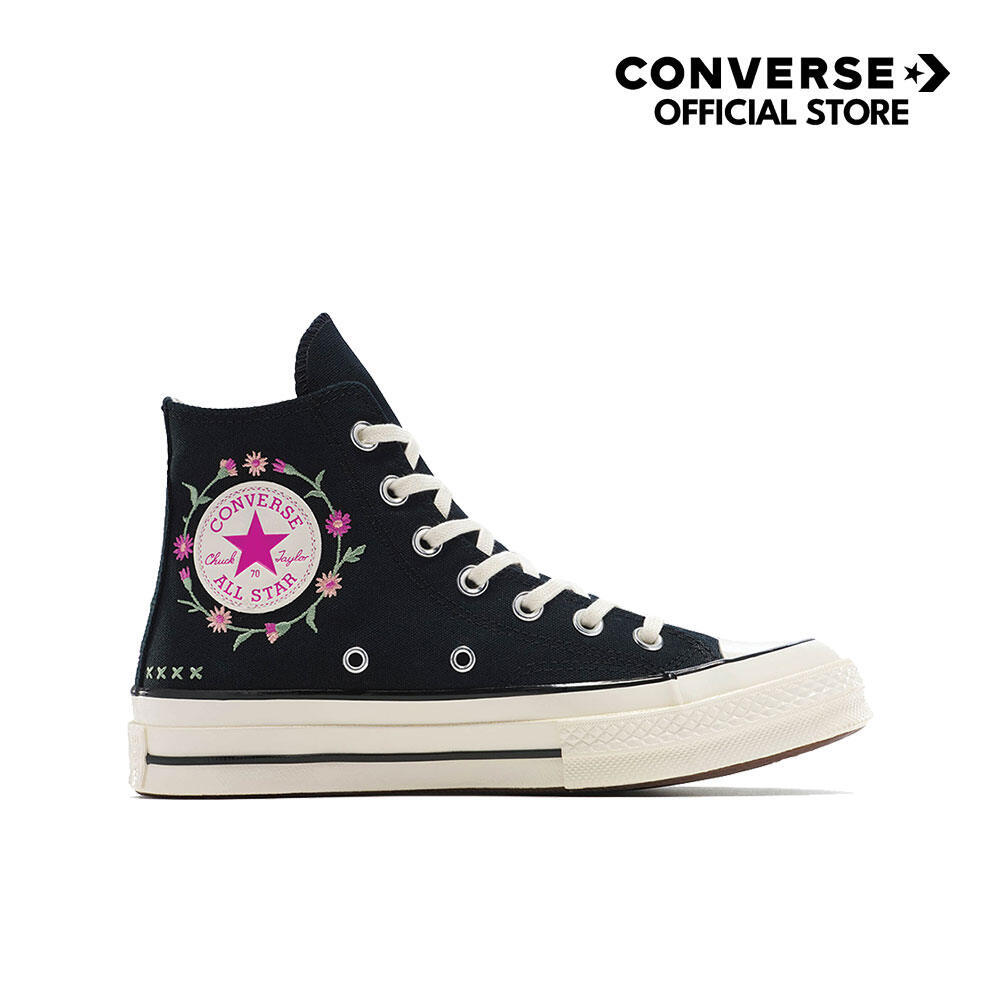 CONVERSE รองเท้า CHUCK 70 JOYFUL FLORALS HI BLACK ผู้หญิง A15083CF_U5BKXX
