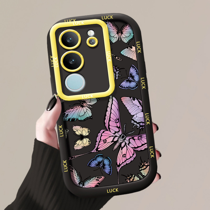 VIVO V29 5G V29E 5G V29 Pro 5G Case Creative Butterfly Cartoon Case