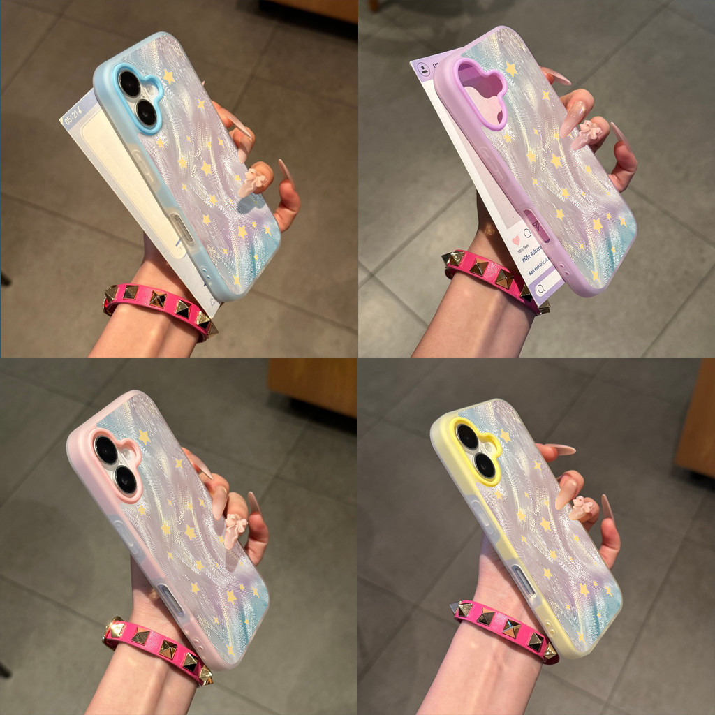 HP Bintang Dazzle [Casing+Lanyard] เคส Oppo 16F Reno 16 Pro 5G A6C A6s A6X A6 Pro A6T Reno 15 15F Pr