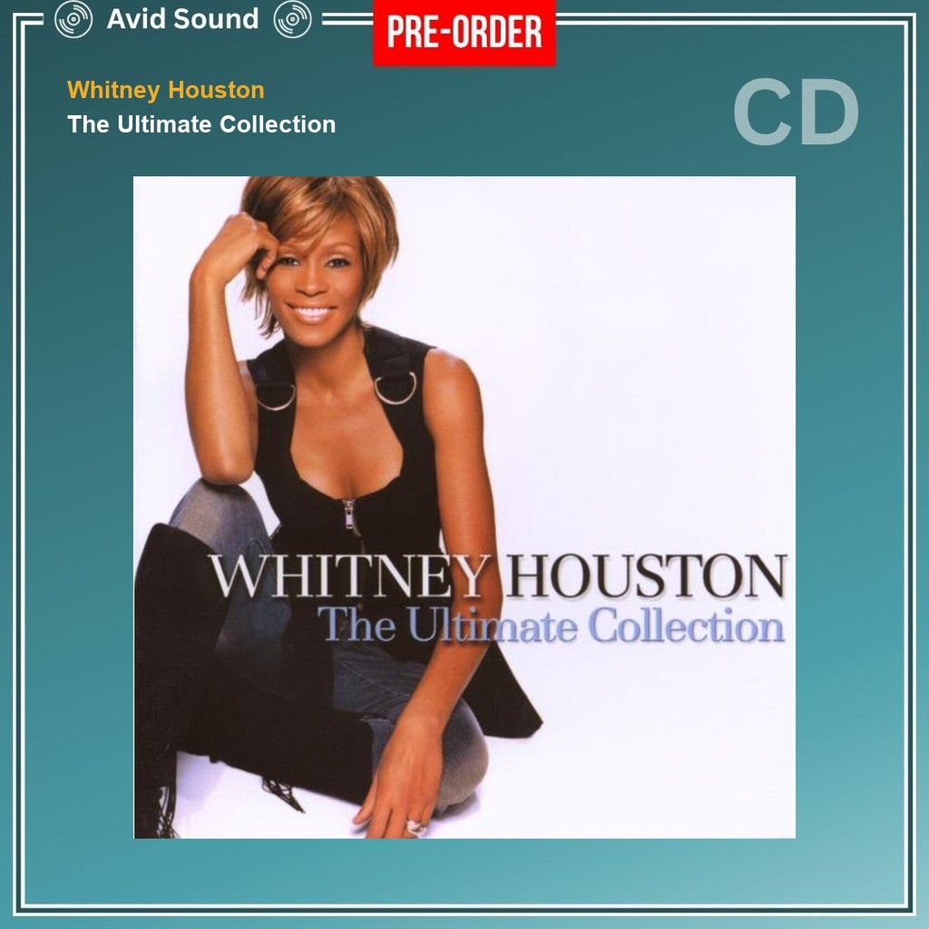 Pre-Order CD แผ่นซีดี Whitney Houston The Ultimate Collection ใหม่ ซีล Whitney Houston CD