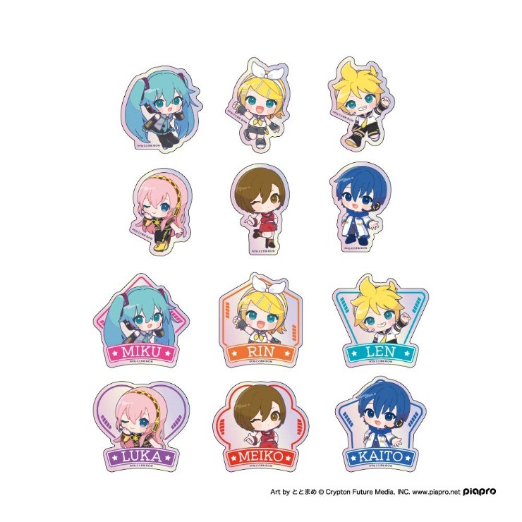 กล่องสุ่มสติ๊กเกอร์ไดคัท Hatsune Miku และเพื่อน ๆ Piapro Characters สุดคิ้วท์ พร้อมลายซีเครท ลุ้นเซอร์ไพรส์ความน่ารัก