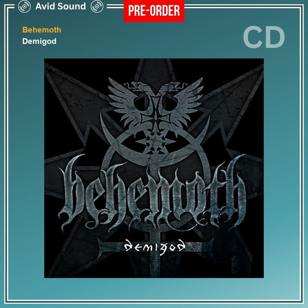 Pre-Order CD แผ่นซีดี Behemoth Demigod ใหม่ ซีล Behemoth CD