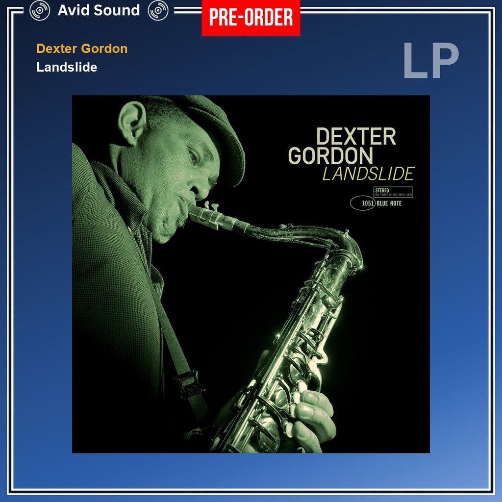 Pre-Order แผ่นเสียง Dexter Gordon Landslide ใหม่ ซีล Dexter Gordon Vinyl LP
