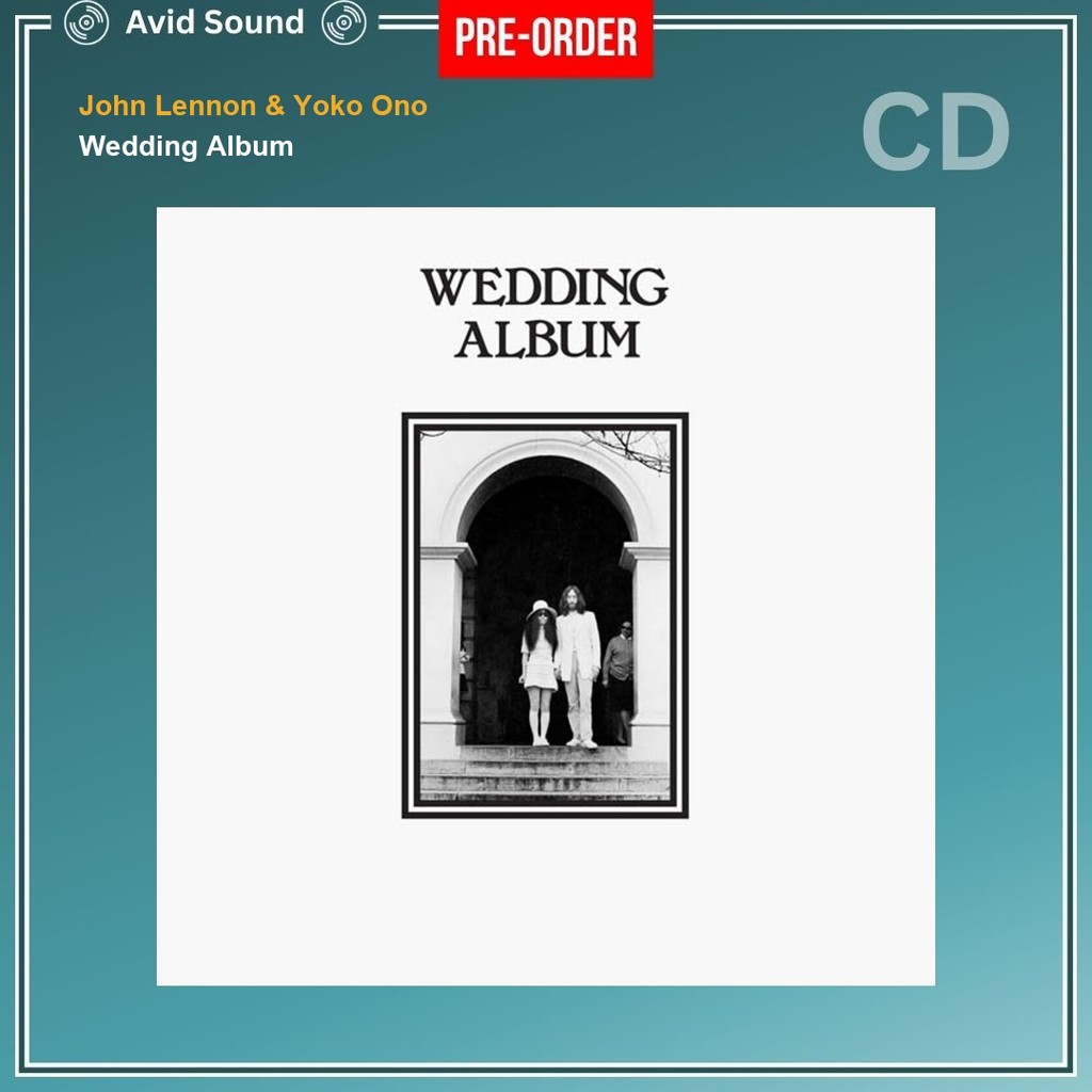 Pre-Order CD แผ่นซีดี John Lennon & Yoko Ono Wedding Album ใหม่ ซีล John Lennon & Yoko Ono CD