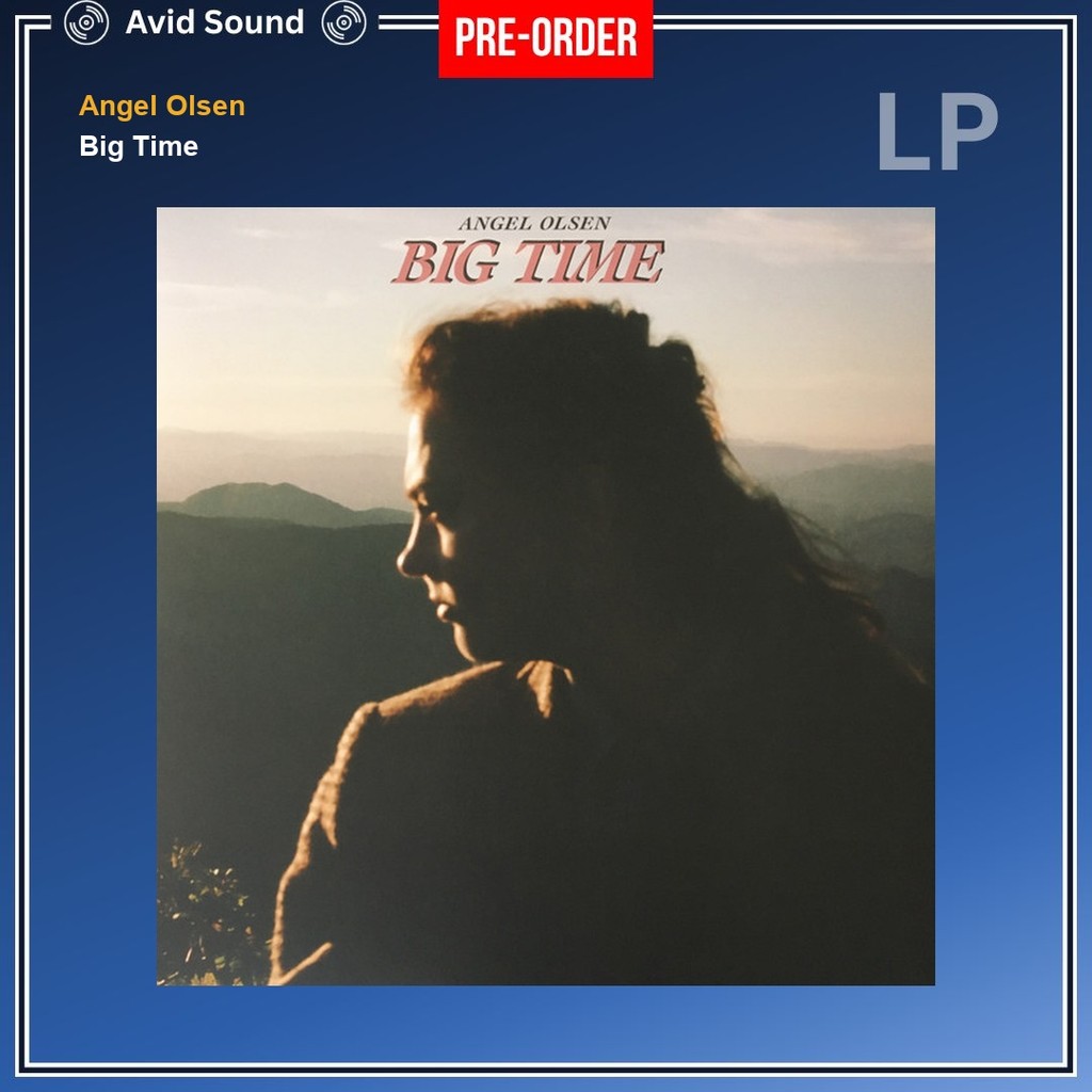 Pre-Order แผ่นเสียง Angel Olsen Big Time ใหม่ ซีล Angel Olsen Vinyl LP