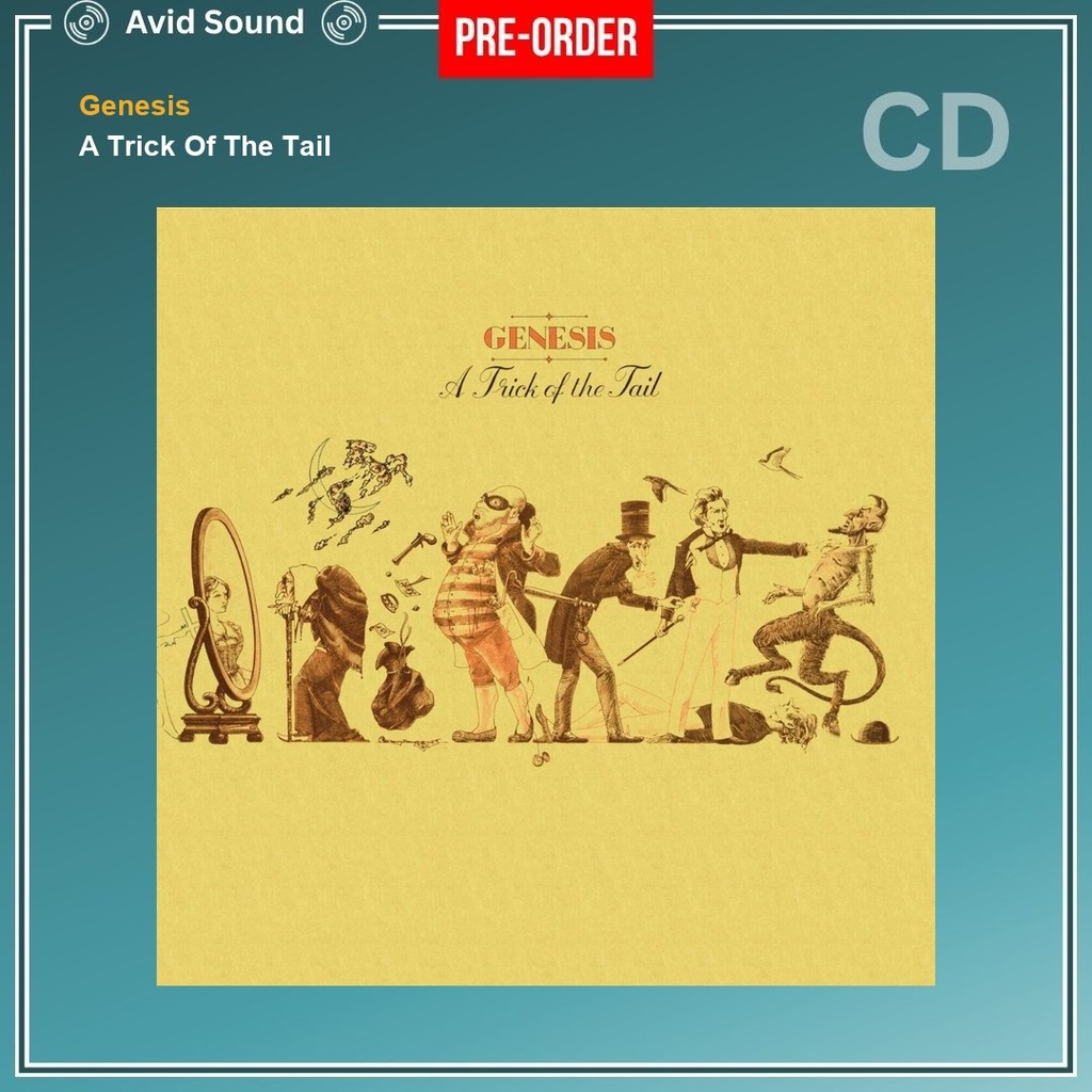 Pre-Order CD แผ่นซีดี Genesis A Trick Of The Tail ใหม่ ซีล Genesis CD