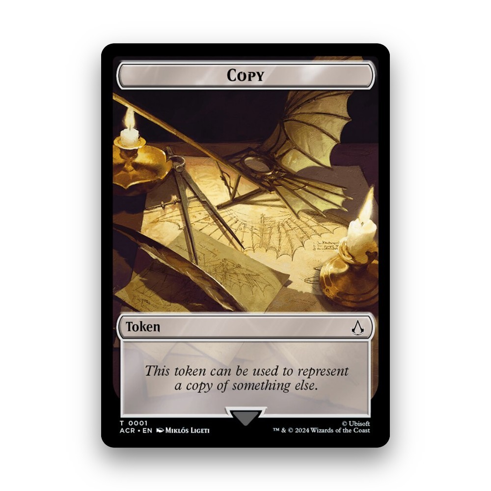 [MTG] Copy (Token) (#1) [TACR] [COLORLESS] [COMMON] | Magic the Gathering