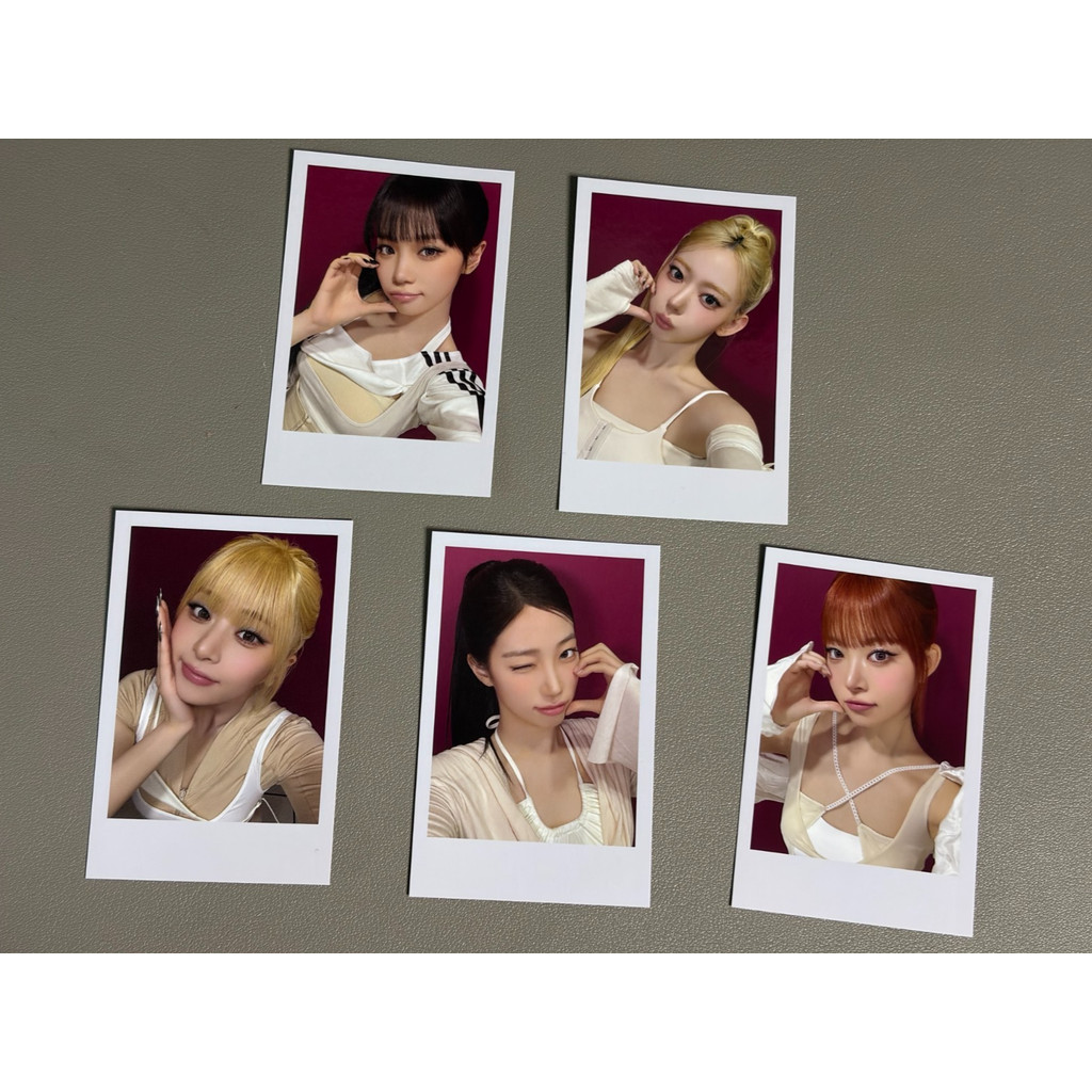 LE SSERAFIM PUREFLOW Aladin POB Photocard (Chaewon, Yunjin, Kazuha, Eunchae..)