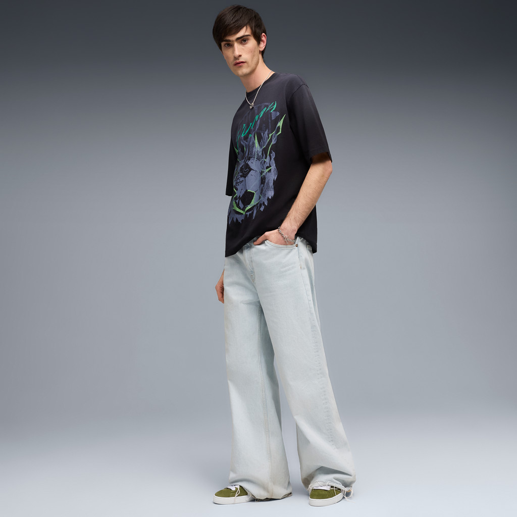 PUMA Prime/Select เสื้อยืดกราฟิก PUMATECH-X สำหรับผู้ชาย สีดำ - 63442201 — صورة 2