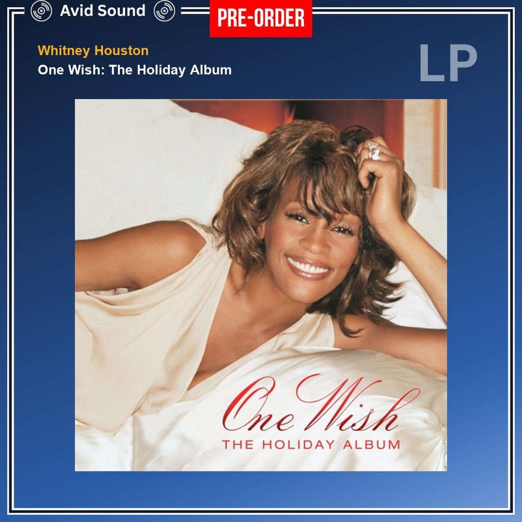 Pre-Order แผ่นเสียง Whitney Houston One Wish: The Holiday Album ใหม่ ซีล Whitney Houston Vinyl LP