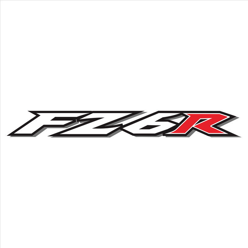 ใหม่สติกเกอร์รถจักรยานยนต์ FZ6R โลโก้รถจักรยานยนต์ถังน้ํามันเชื้อเพลิง fairing สติกเกอร์ยางรูปลอกสํา