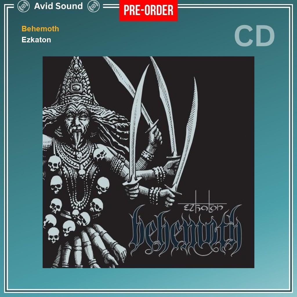 Pre-Order CD แผ่นซีดี Behemoth Ezkaton ใหม่ ซีล Behemoth CD