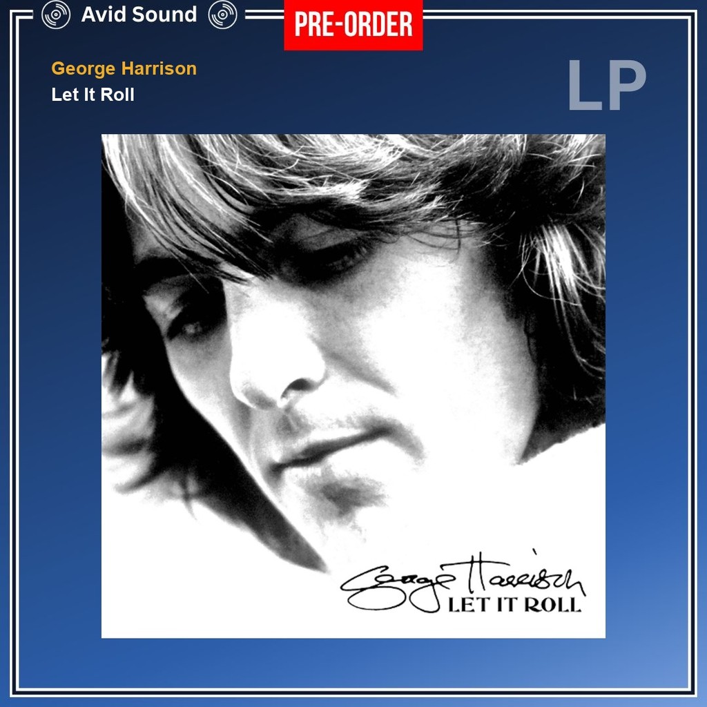 Pre-Order แผ่นเสียง George Harrison Let It Roll ใหม่ ซีล George Harrison Vinyl LP