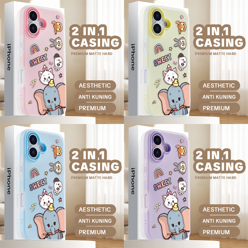 Elephant Cat [Infinite Case] Star 2 In 1 Casing Hp Oppo Reno 16 Pro 5G A6C Reno 15 5G 15F A6 A6X A3X