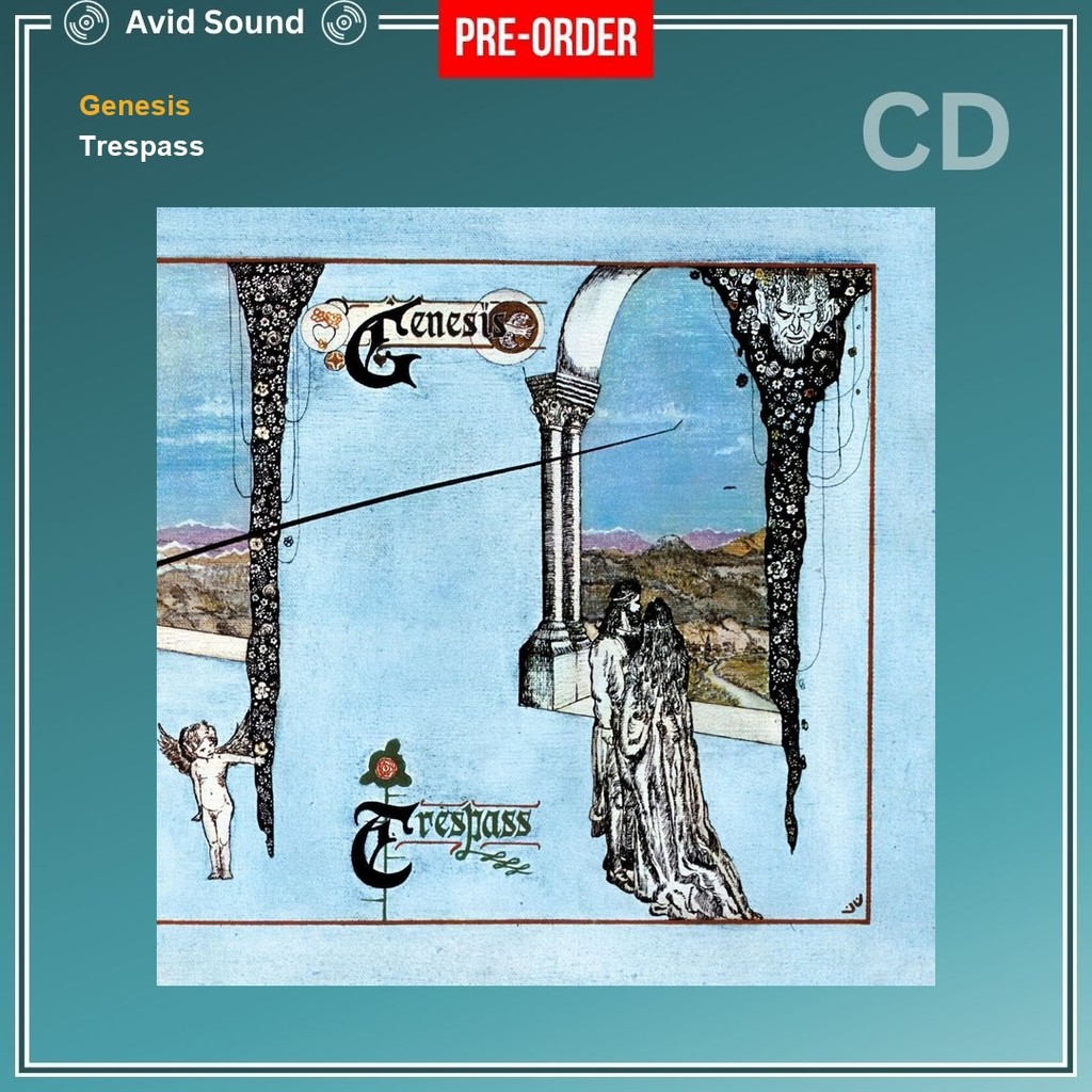Pre-Order CD แผ่นซีดี Genesis Trespass ใหม่ ซีล Genesis CD