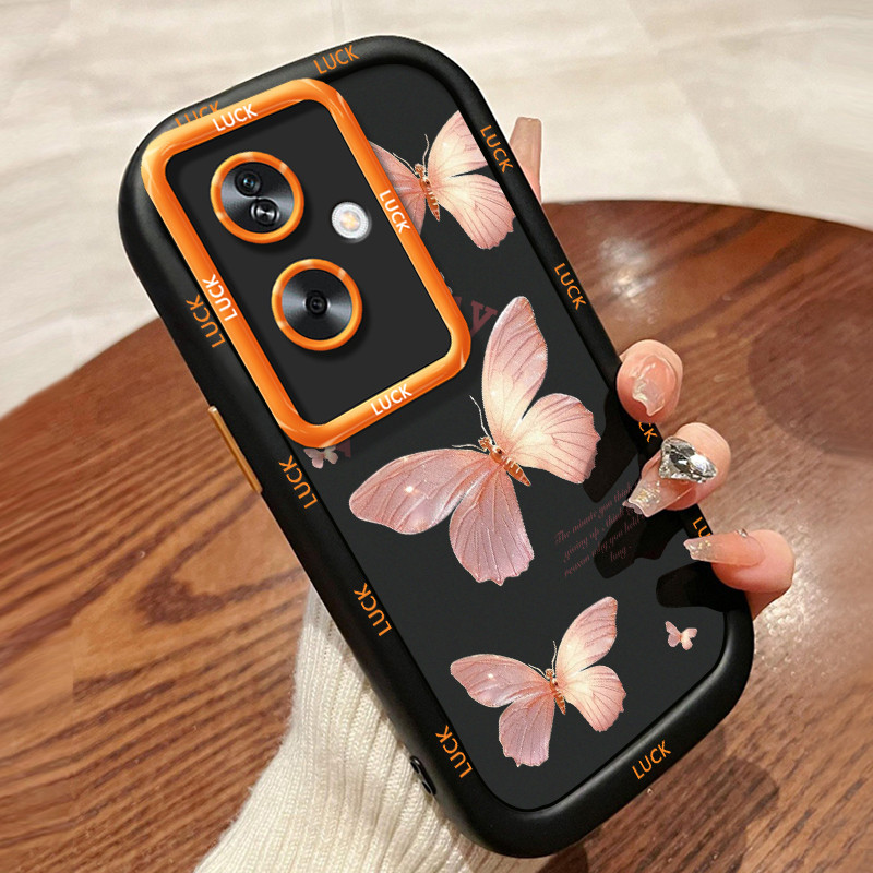 OPPO A79 5G A2 5G Case Butterfly Fashion Silicone Case