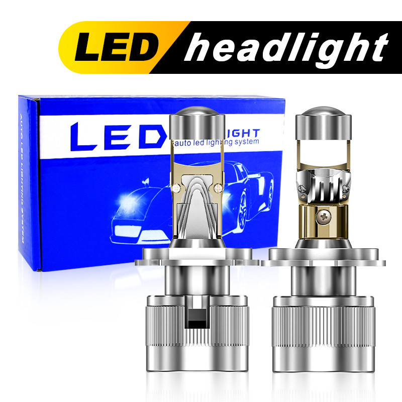 2PCS Super H4 HB2 ไฟหน้าหลอดไฟ LED G6 9003 H7 Mini 6000K ไฟหน้ารถ LED หลอดอัตโนมัติสูงต่ําหลอดสําหรั