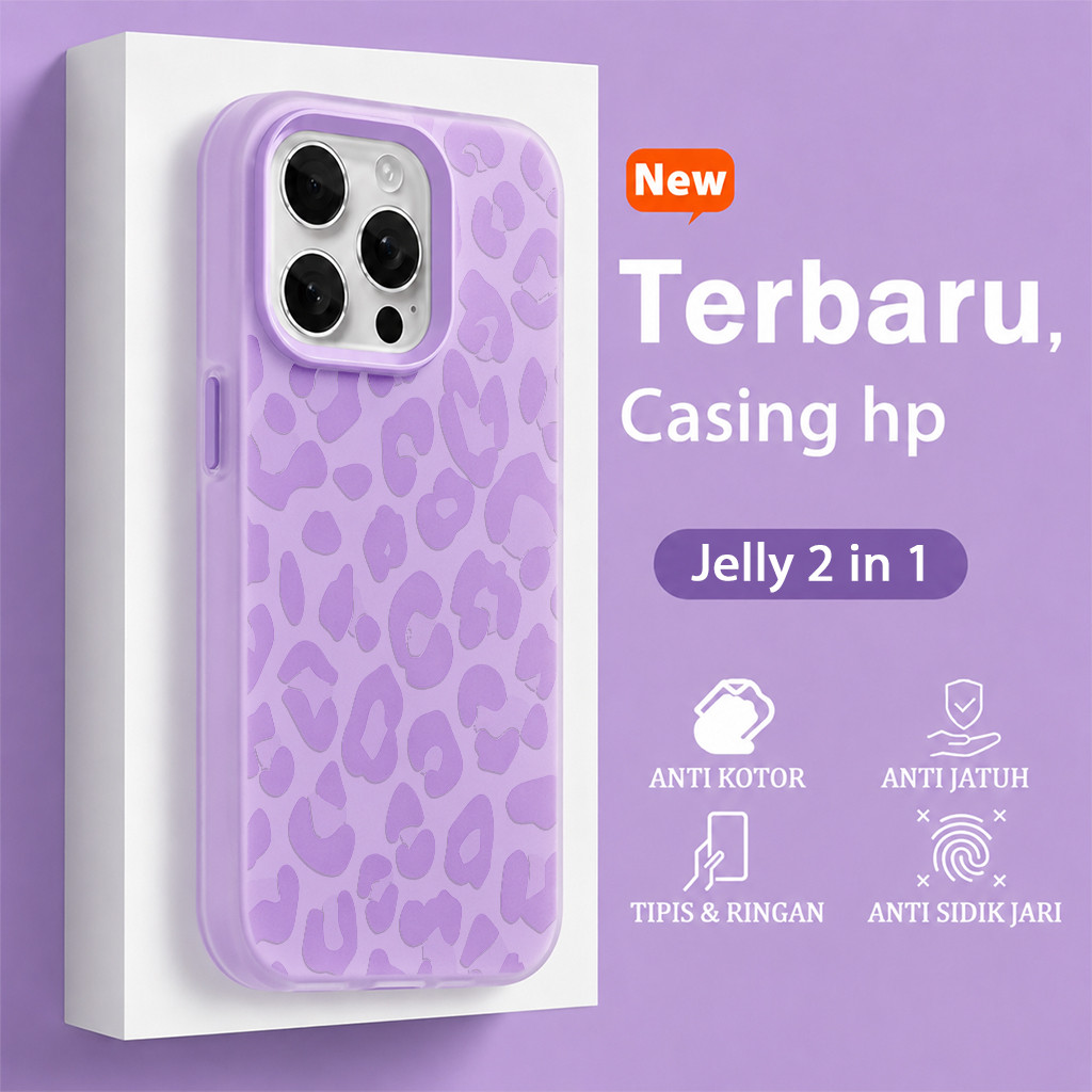 ที่ไม่ซ้ํากัน Jelly 2 In 1 Doodle กรณี Vivo Y05e Y500 Z11 T5 Z11X V70 Fe Y21D Y400 V60 Lite Y05 Iqoo