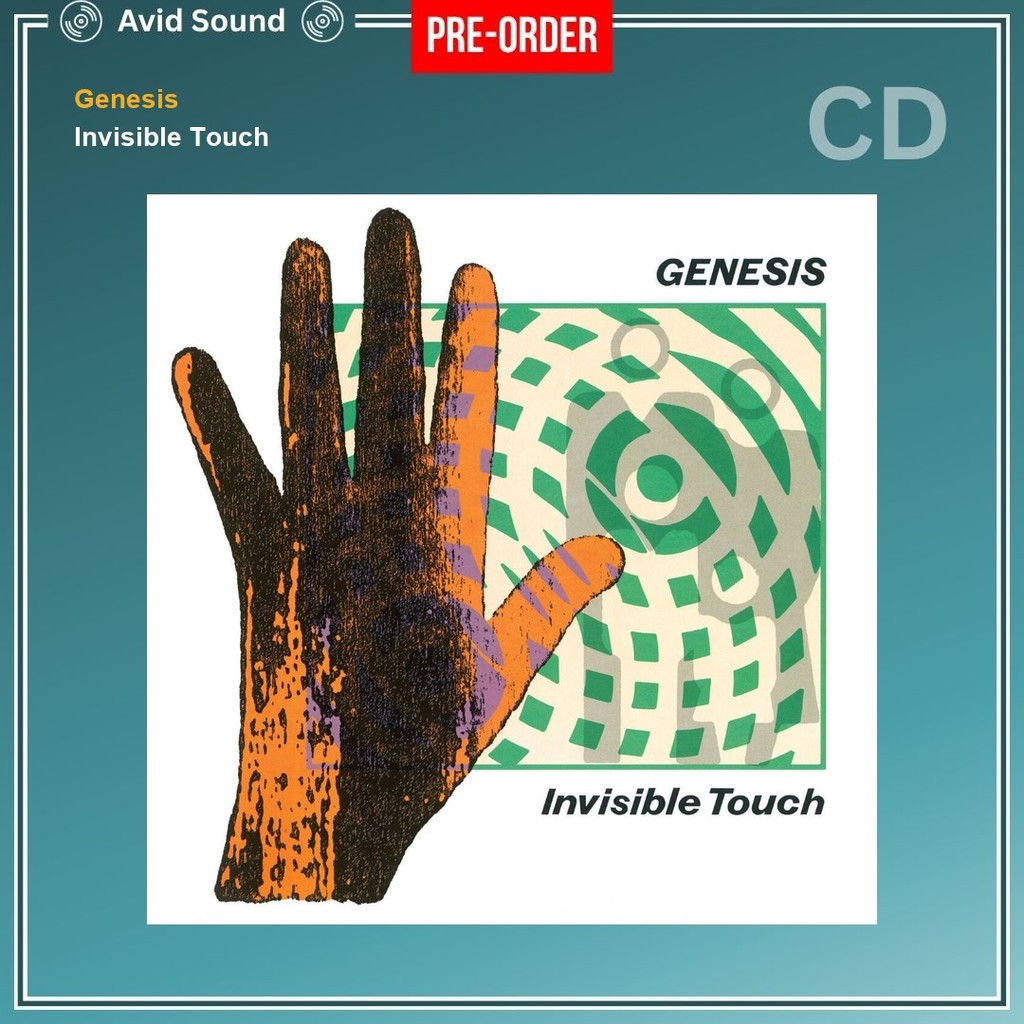Pre-Order CD แผ่นซีดี Genesis Invisible Touch ใหม่ ซีล Genesis CD