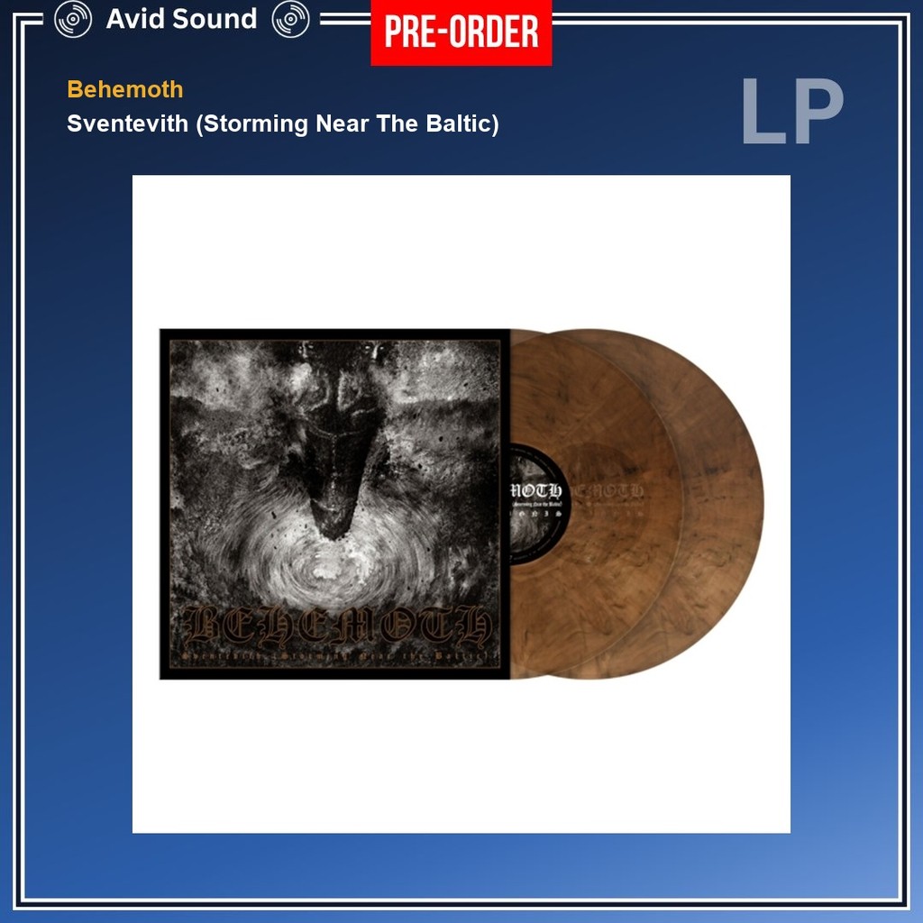 Pre-Order แผ่นเสียง Behemoth Sventevith (Storming Near The Baltic) ใหม่ ซีล Behemoth Vinyl LP